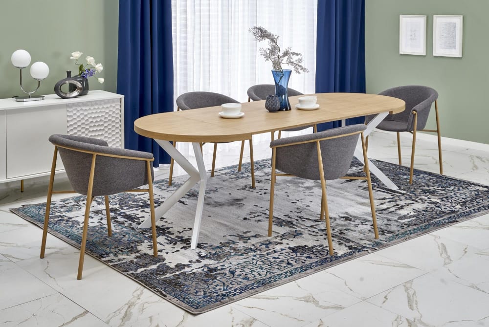 Ausziehbarer Tisch für 6/8 Personen 100/250x75 cm - Maisons Du