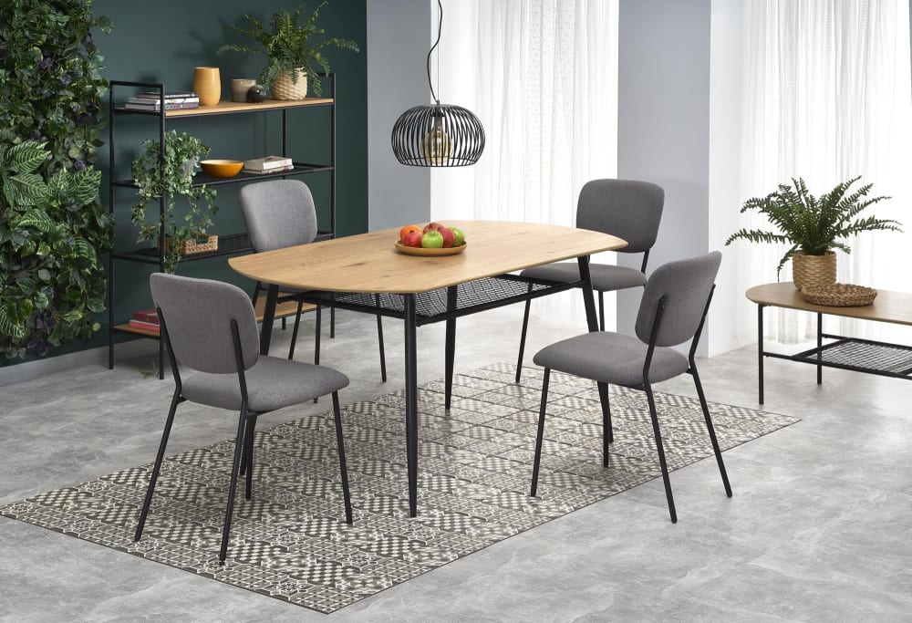Eichentisch für 4/6 Personen 160x90 cm - Maisons Du Monde
