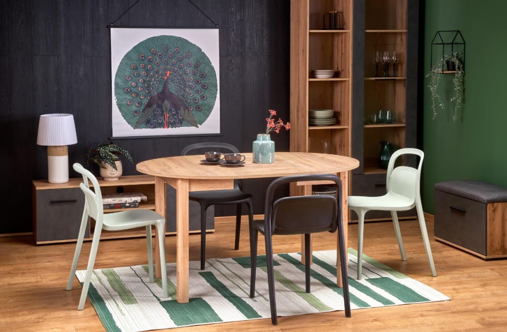 Ausziehbarer Tisch für 4/6 Personen 102/142x102 cm - Maisons Du