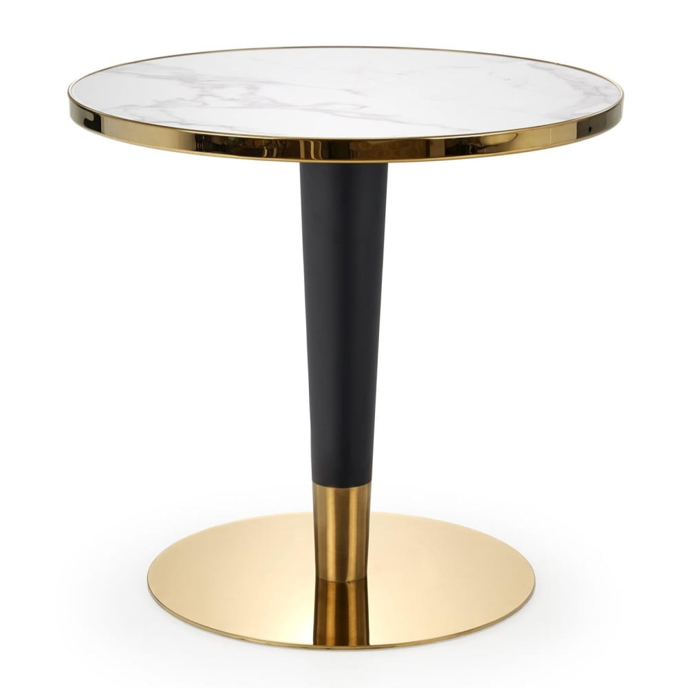 Table ronde en chêne pour 4 personnes 120x78 cm