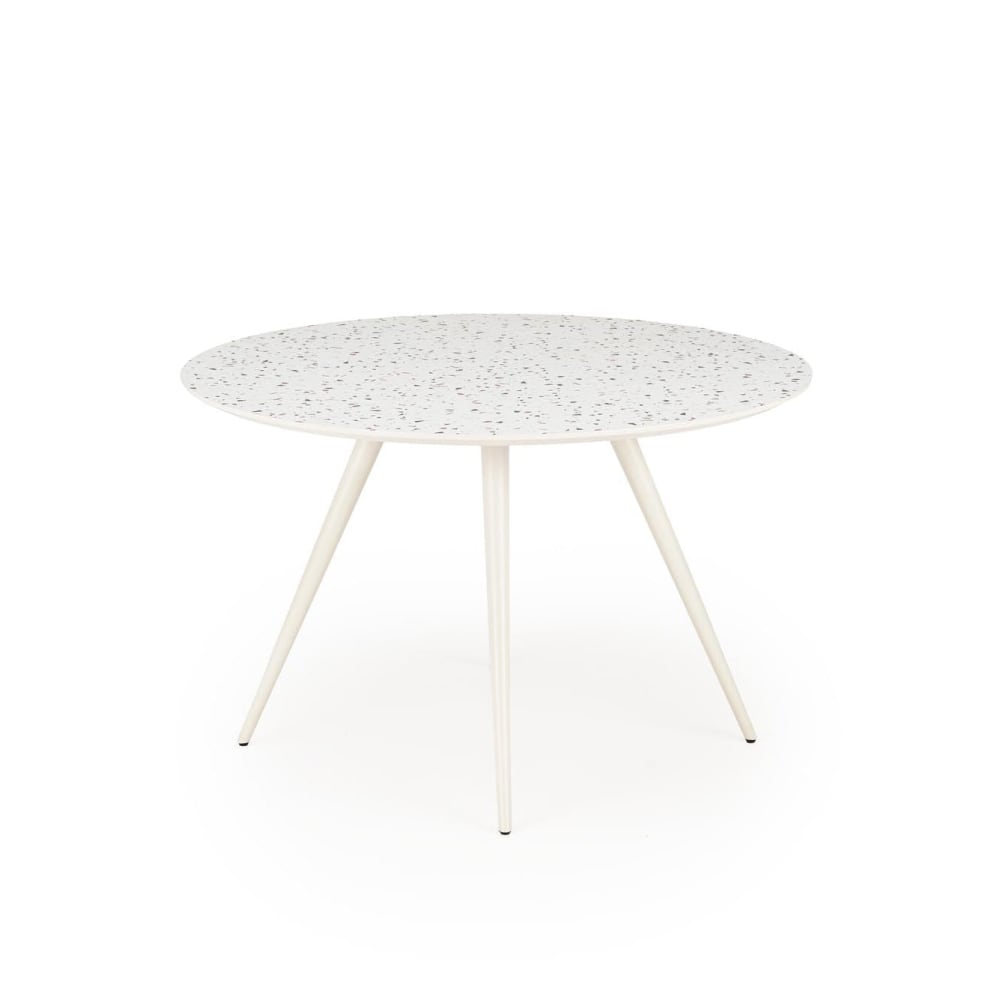 Table ronde en chêne pour 4 personnes 120x76 cm