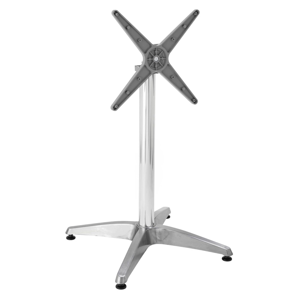 Tischbein mit Kippsystem 72 cm aus grauem Aluminium - Maisons Du