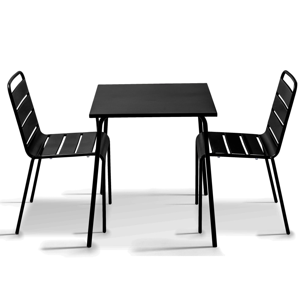 Ensemble table de jardin - chaises