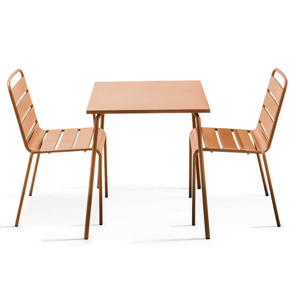 Ensemble table de jardin - chaises