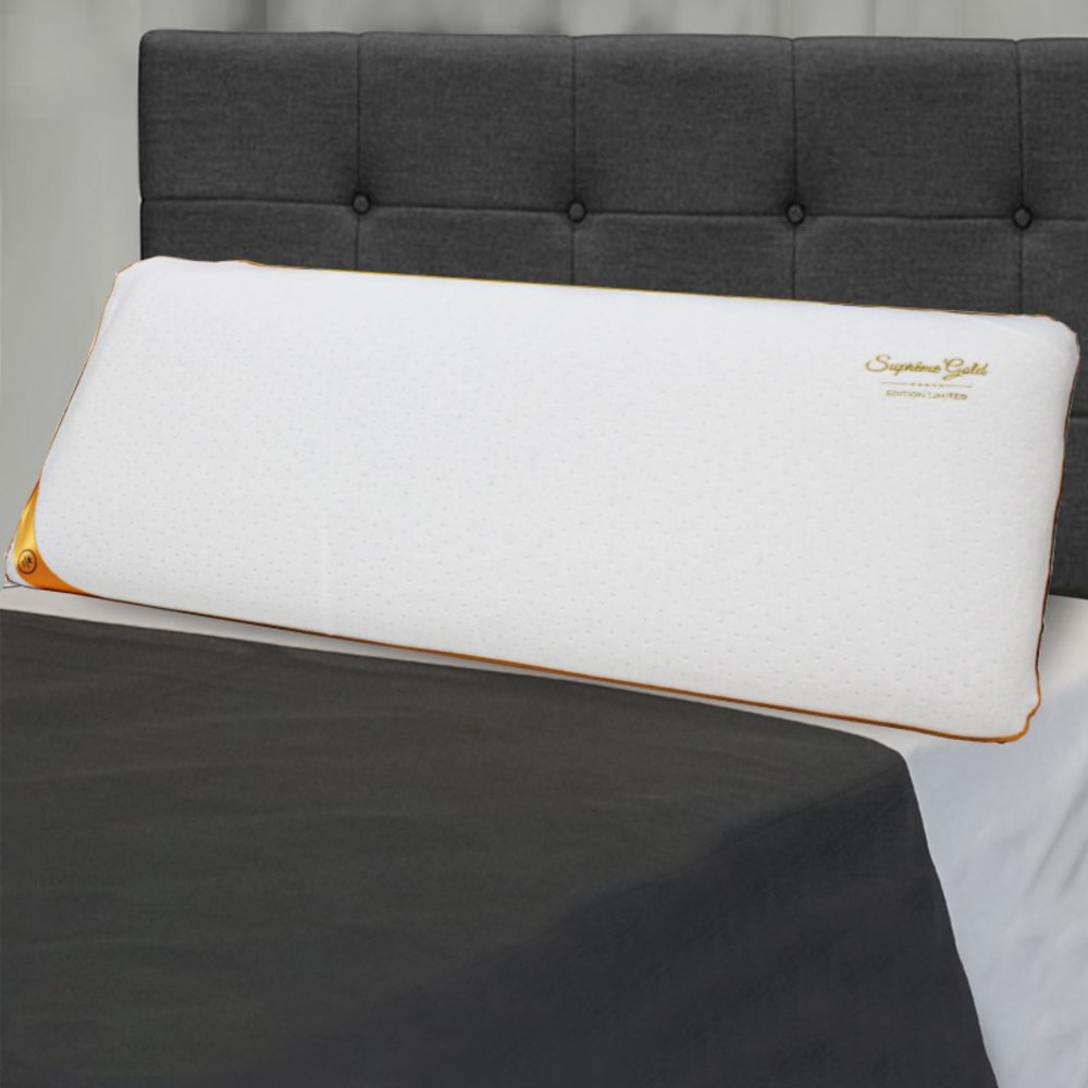 Memory-Nackenrolle, abnehmbar, mikroperforiert 135x40 cm -