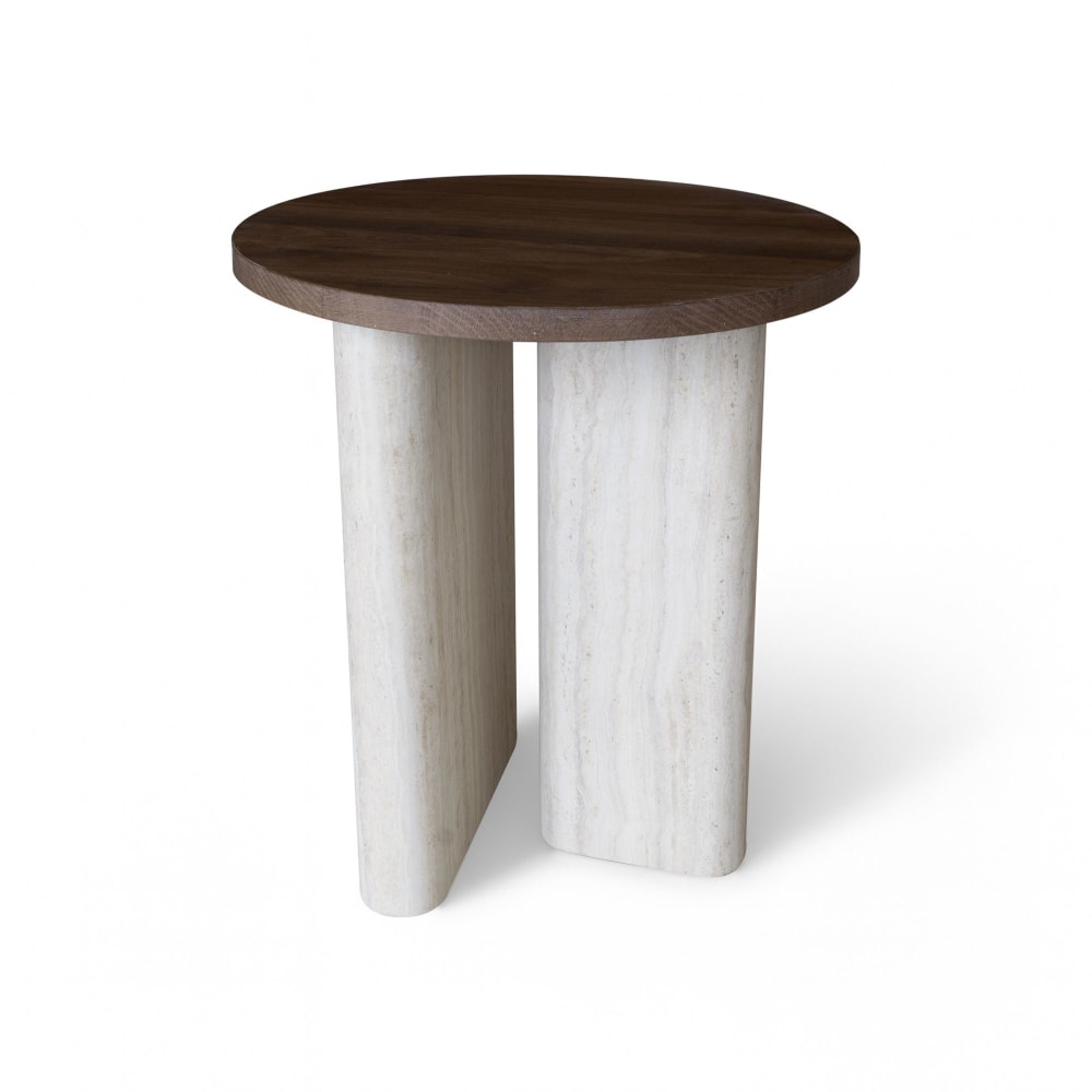 Table d'appoint ronde - pied