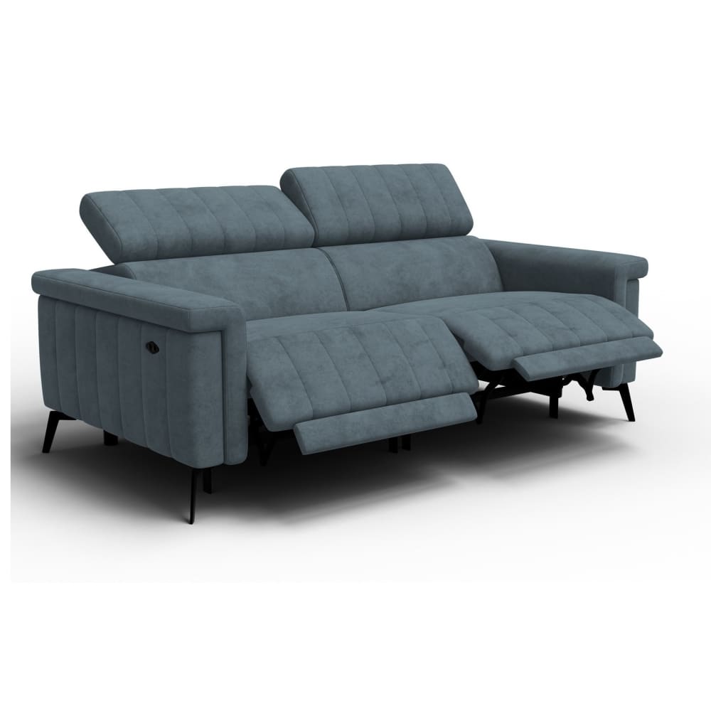 Canapé relax 3 places, bluegris