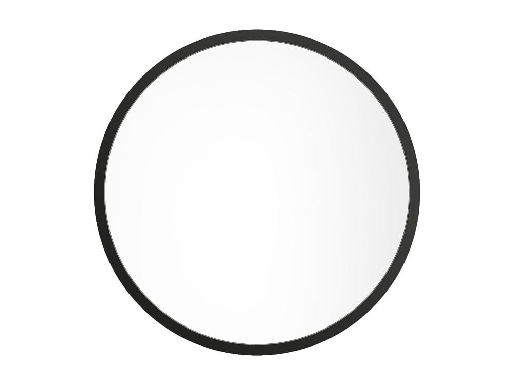 Miroir mural paulownia noir