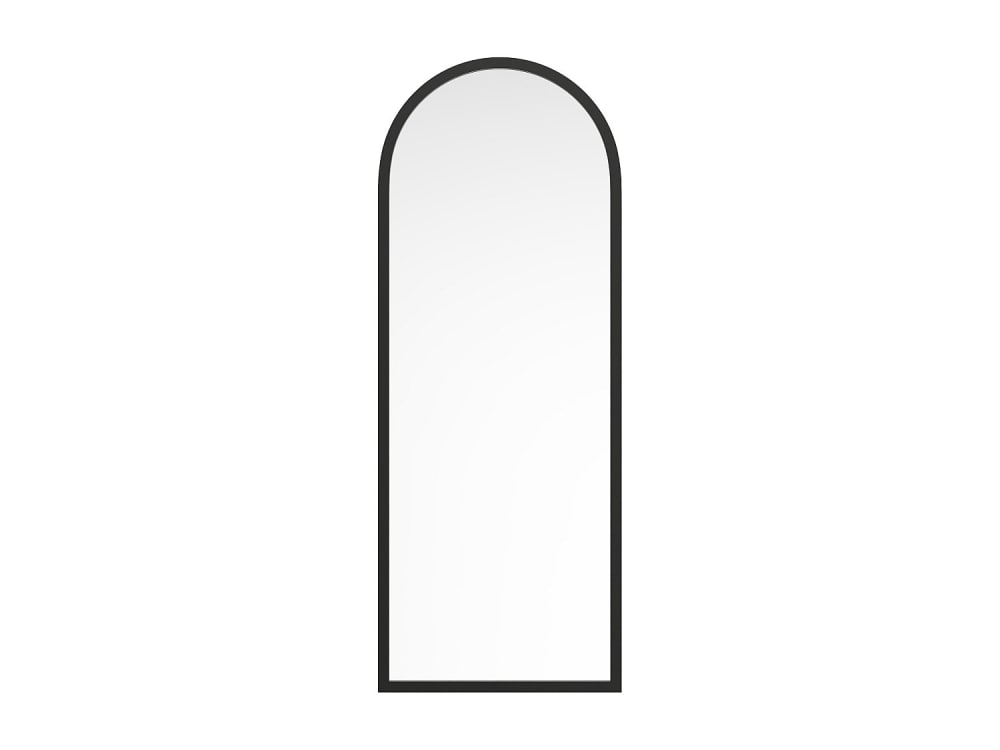 Miroir mural paulownia noir