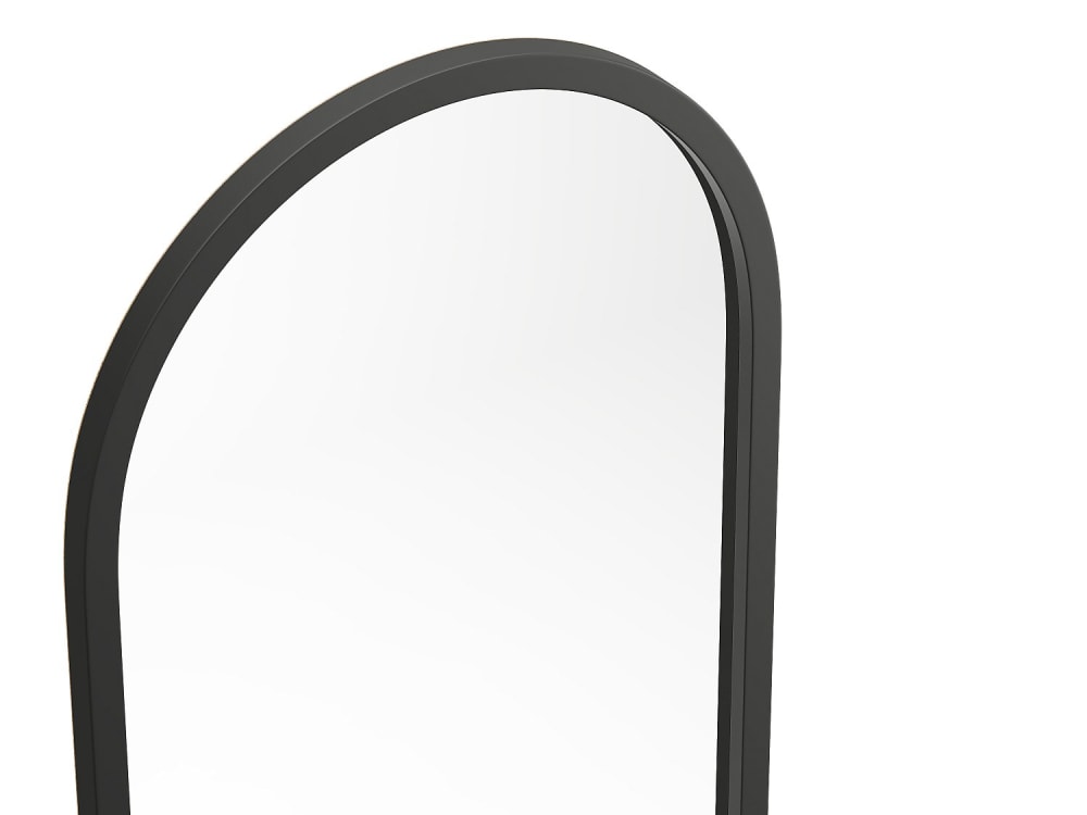 Miroir mural paulownia noir — vue 4
