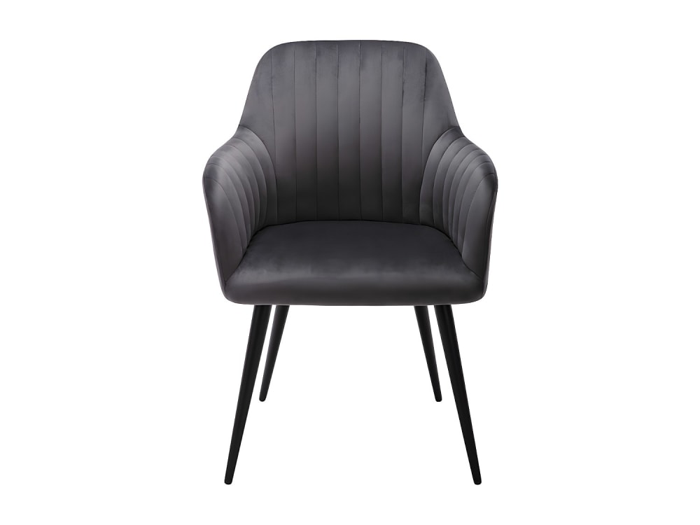 Lot de 2 chaises velours