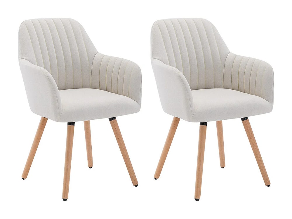 Lot de 2 chaises polyester