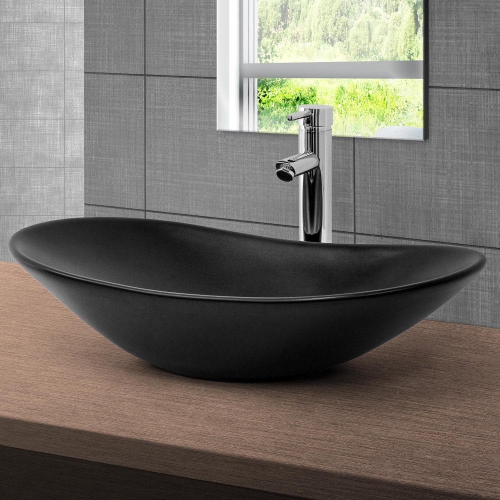 Keramik Waschbecken mit Ablaufgarnitur Handwaschbecken