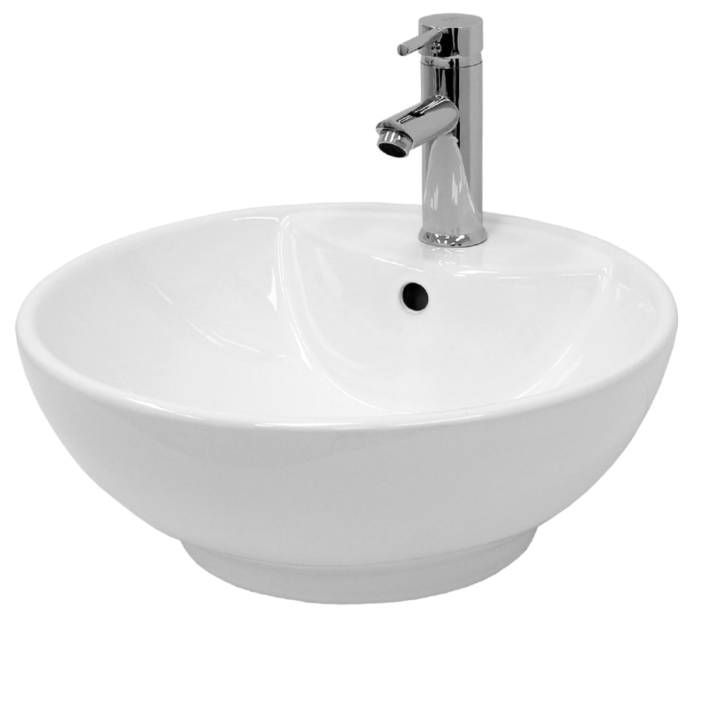 Keramik Waschbecken Mit Ablaufgarnitur Aufsatzwaschtisch