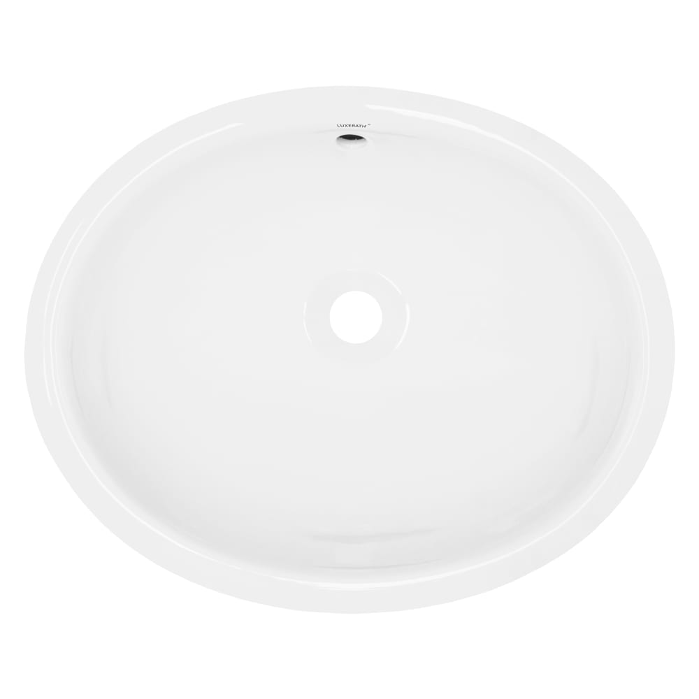 Waschbecken Keramik mit Ablaufgarnitur Waschtisch 490 mmx195mm -