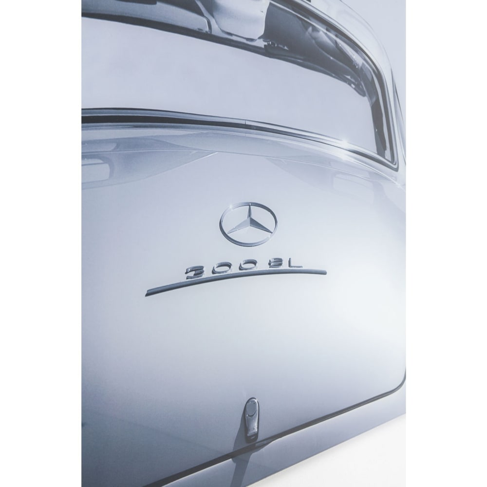 Tableau en verre voiture de collection 120x80