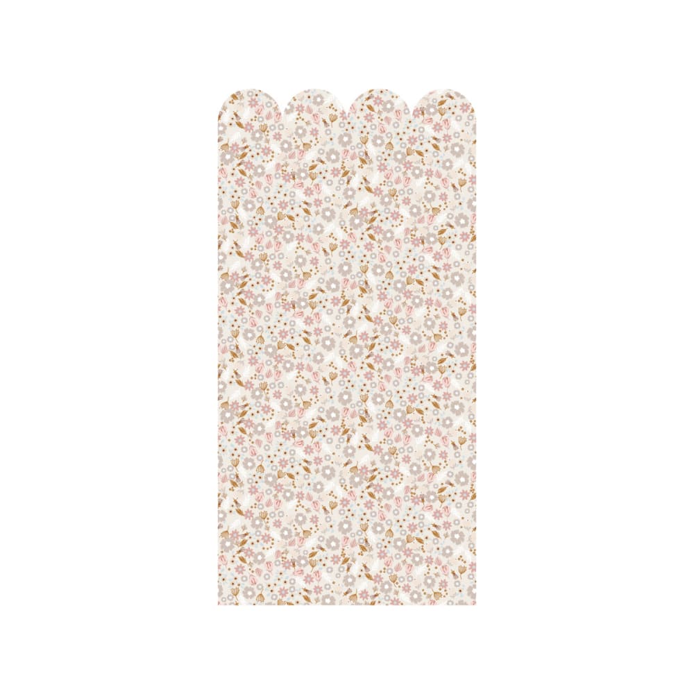 Decochic Vinylboiserie-Sticker Scallop Blumen creme 50x100cm (2er-Set) MEHRFARBIG PVA - POLYVINYLACETAT Kinder