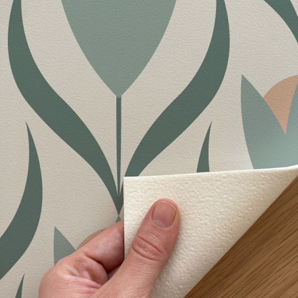 Tapis en vinyle tulipes multicolore 48x198 cm — vue 4