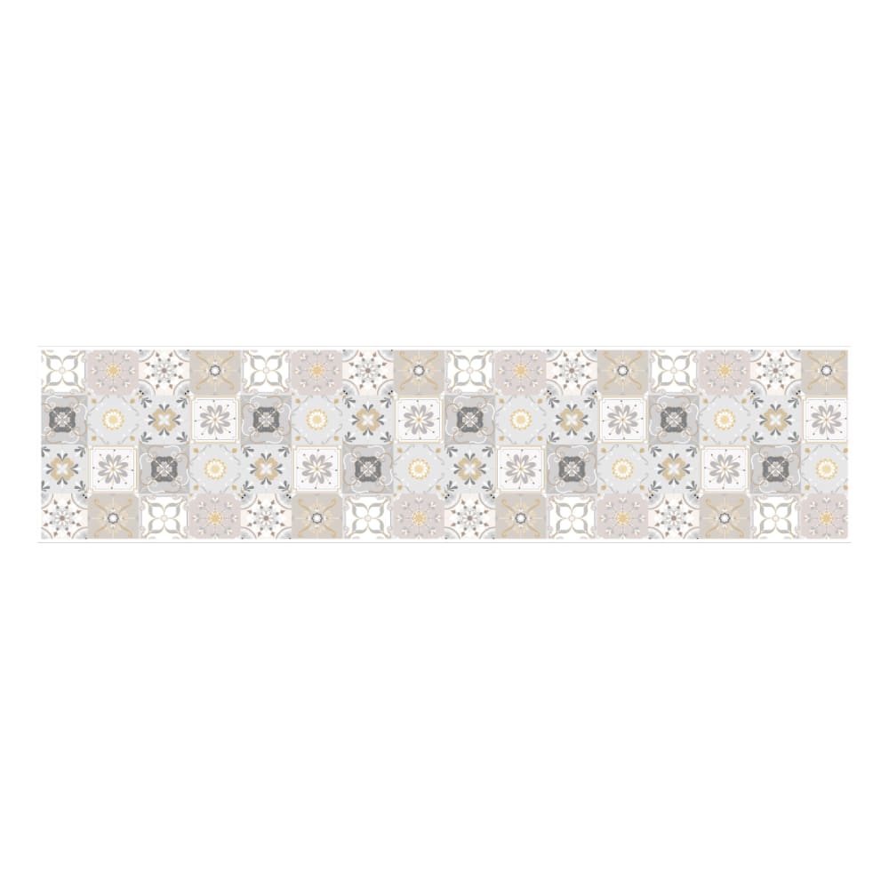 Tapis en vinyle carreaux