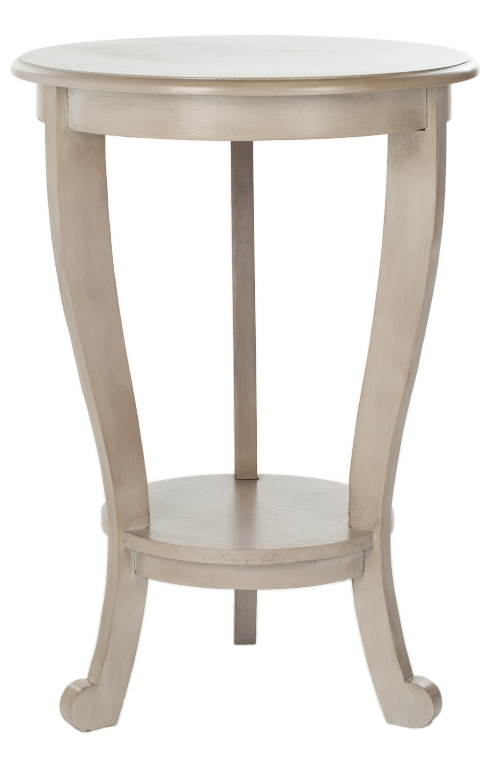 Table d'appoint en bois de pin, gris vintage Table d'appoint en bois de pin, gris vintage