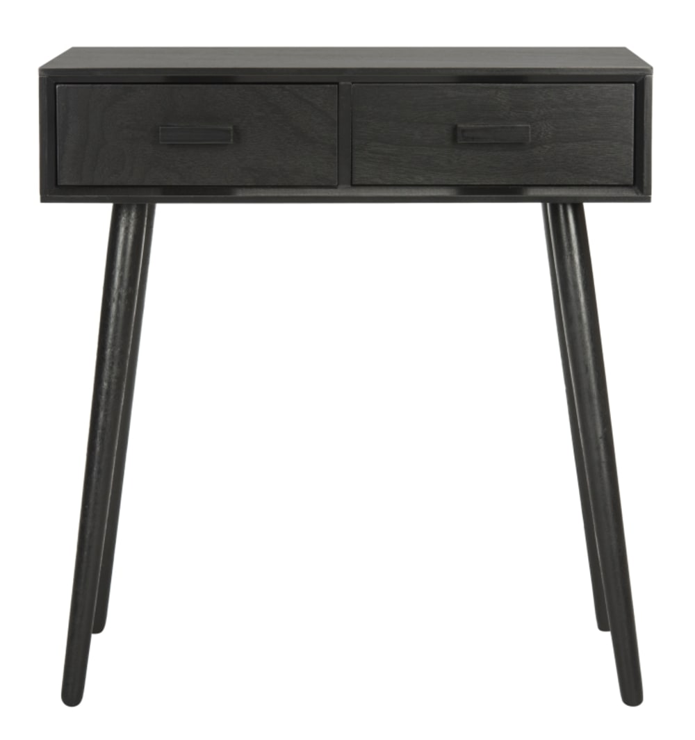 Safavieh Konsolentisch aus Kiefer/Mdf, Schwarz style modern Schwarz Holz