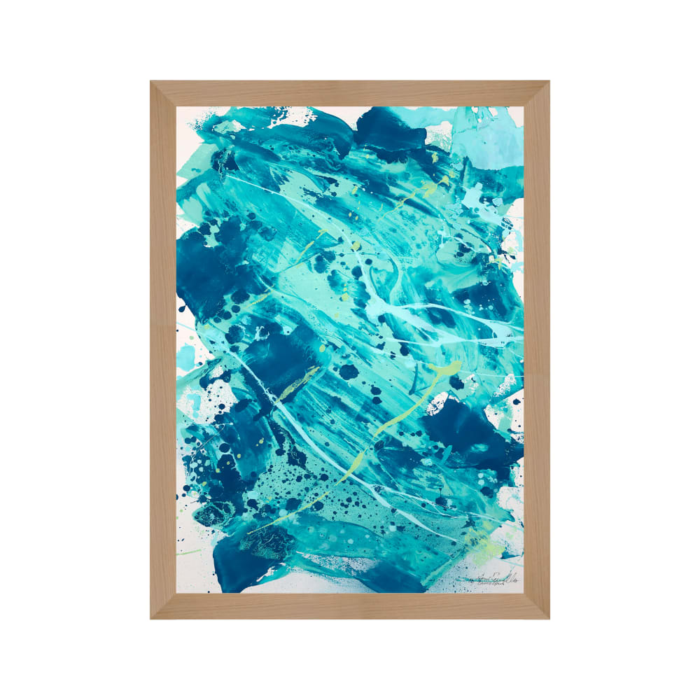 Tableau imprimé ghalia 75 x 55 cm - Maisons du Monde