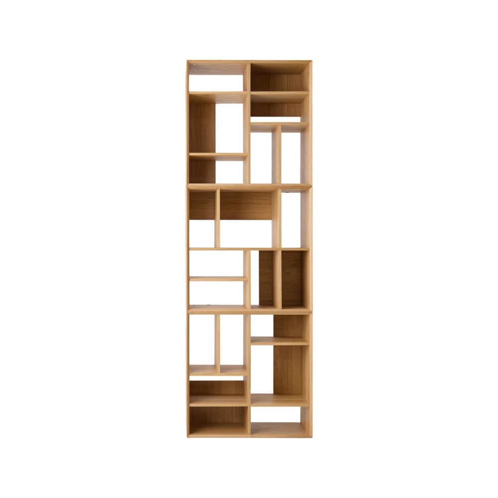 Etagères 3 modules 21 niches effet bois h240