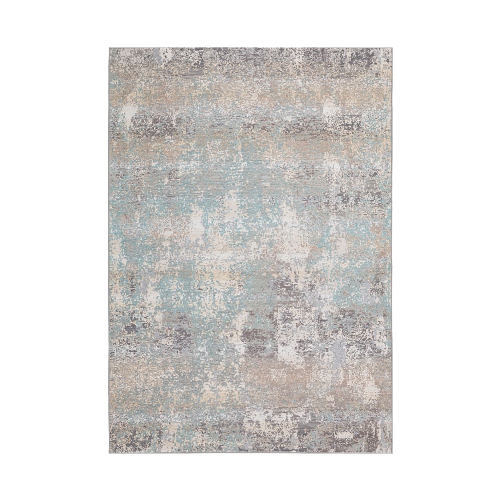 Tapis en coton chenillé et en laine 125 x 180 cm