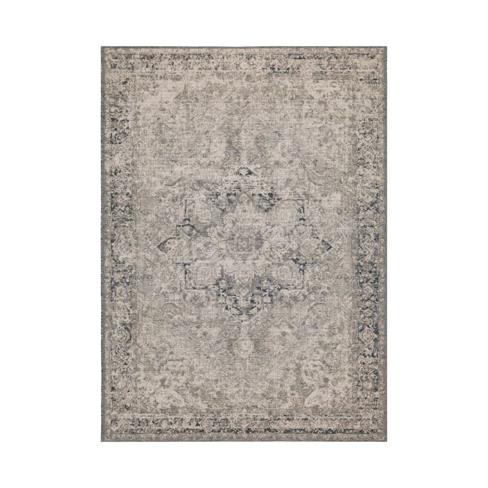Tapis en laine gris beige 170 x 240 cm