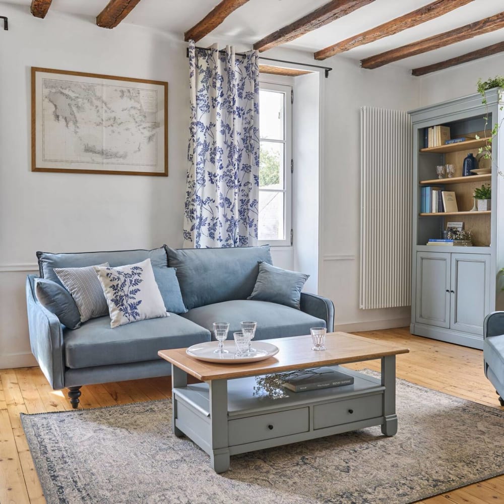 Tapis en laine gris beige 170 x 240 cm — vue 3