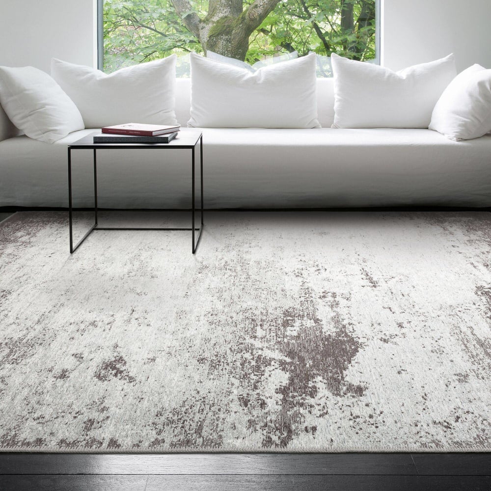 Tapis en laine taupe 125 x 180 cm