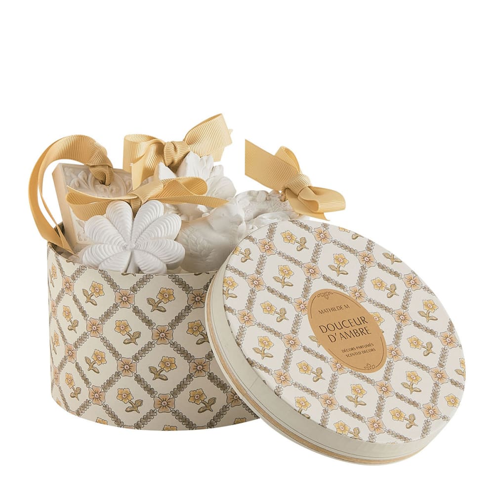 Coffret de 5 décors parfumés - Douceur d'Ambre