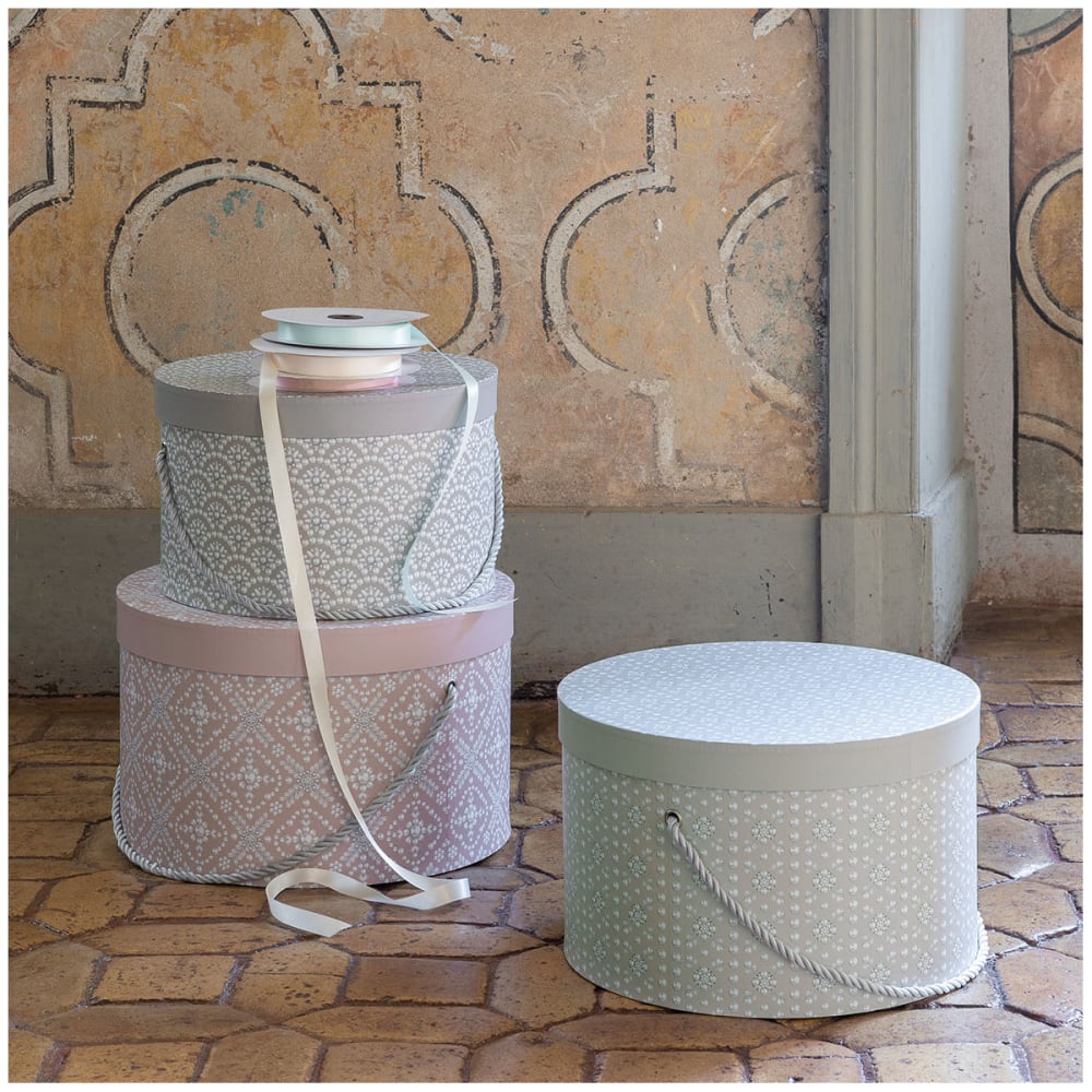 Set de 3 boîtes de rangement