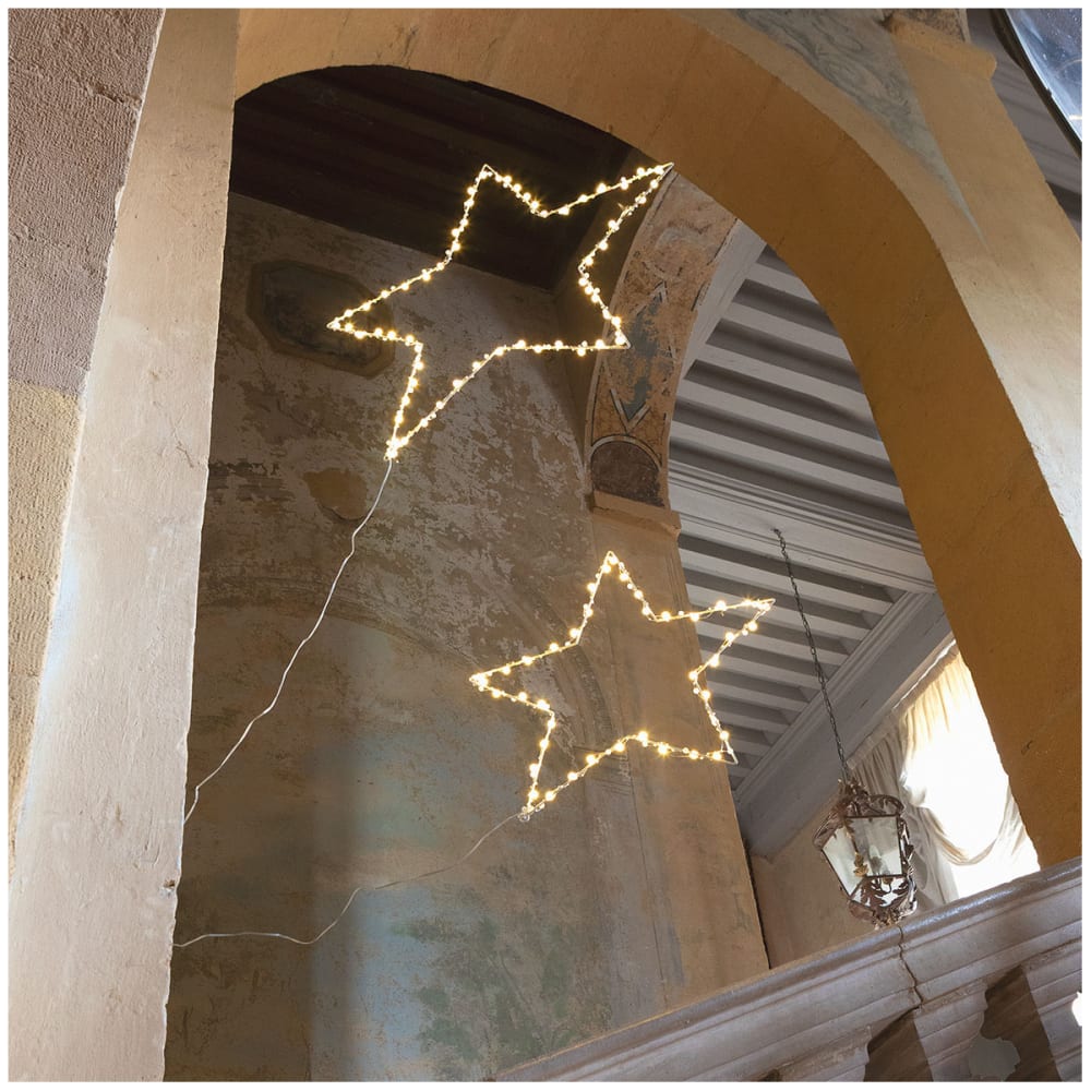 Étoile lumineuse en métal - grand modèle - h. 70 cm — vue 3