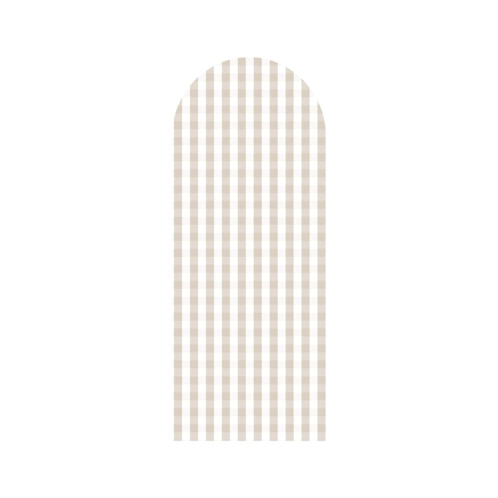 Decochic Vinylboiserie-Sticker Bogen Vichy ecru 60x150 cm BRAUN PVA - POLYVINYLACETAT Kinder