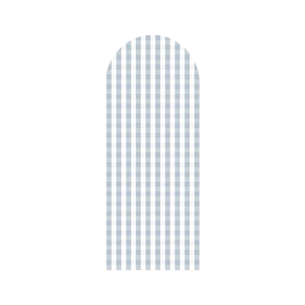 Decochic Vinylboiserie-Sticker Bogen Vichy blau 60x150 cm Pva - Polyvinylacetat Kinder