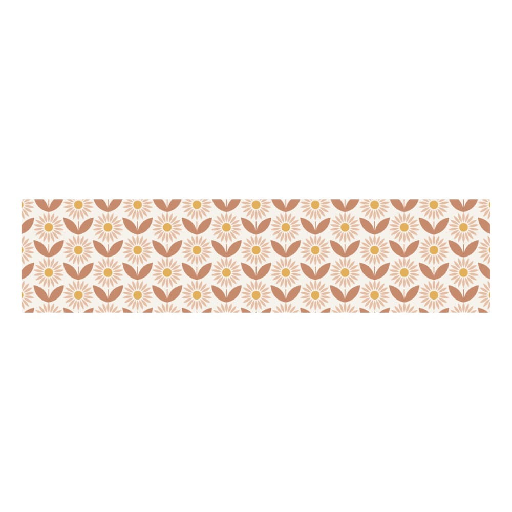 Decochic Vinylteppich Daisy Reverie multicolor 48x198 cm Mehrfarbig Pva - Polyvinylacetat