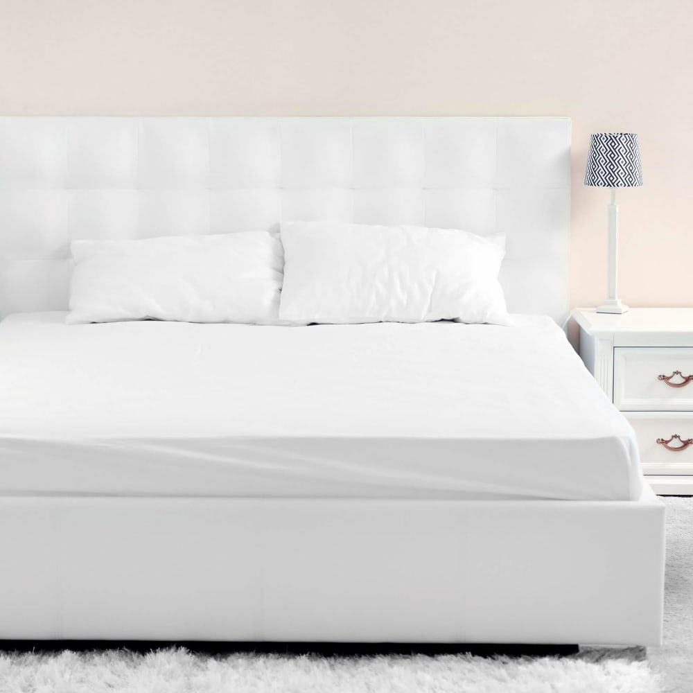 Drap housse coton bonnet 40 cm 160x190/200