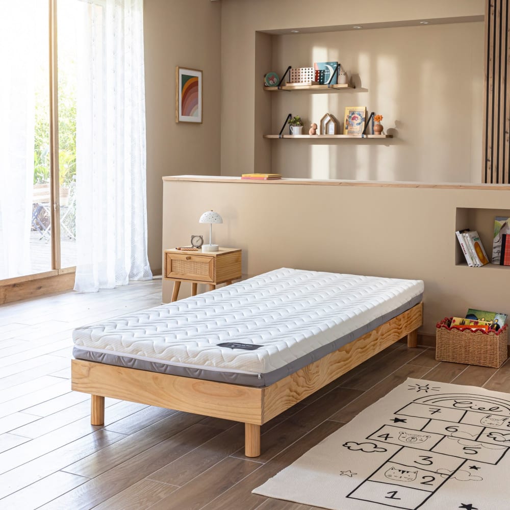 Matelas mémoire de forme 12 cm 90x190 cm
