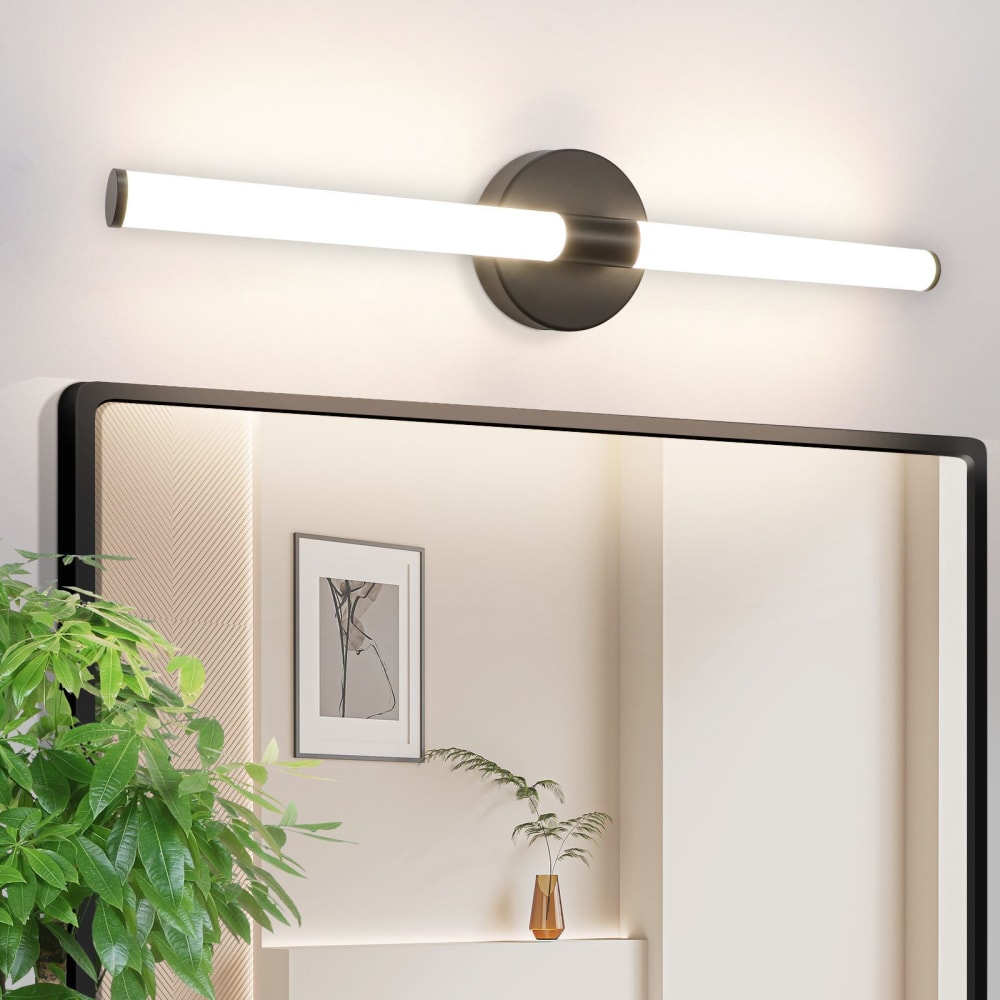 Rawsthorne - LED-Wandleuchte aus Metall, Schwarz, L 60 cm, max. 8