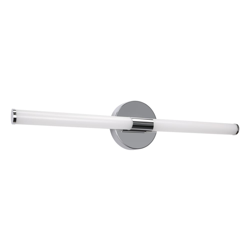 Dolan - applique murale led en métal, argent, l 60 cm