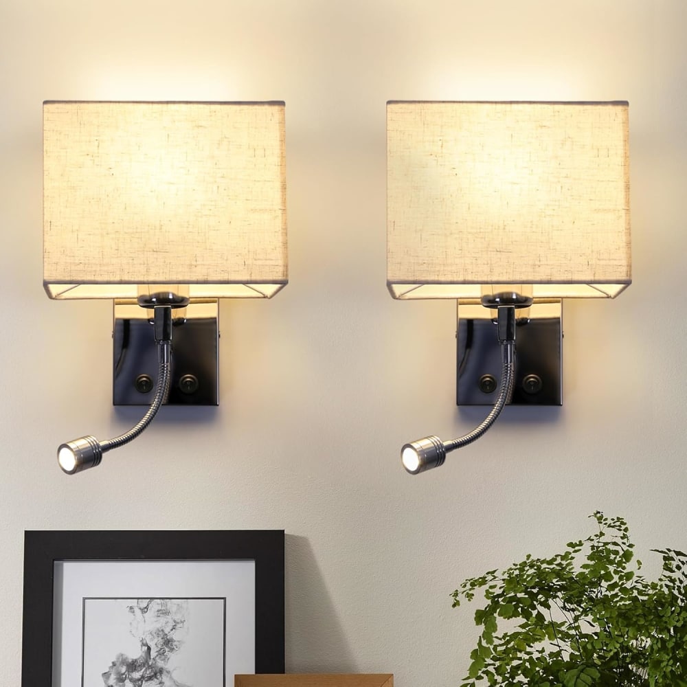 Berlin - applique murale led en métal, argent, l 35 cm — vue 3