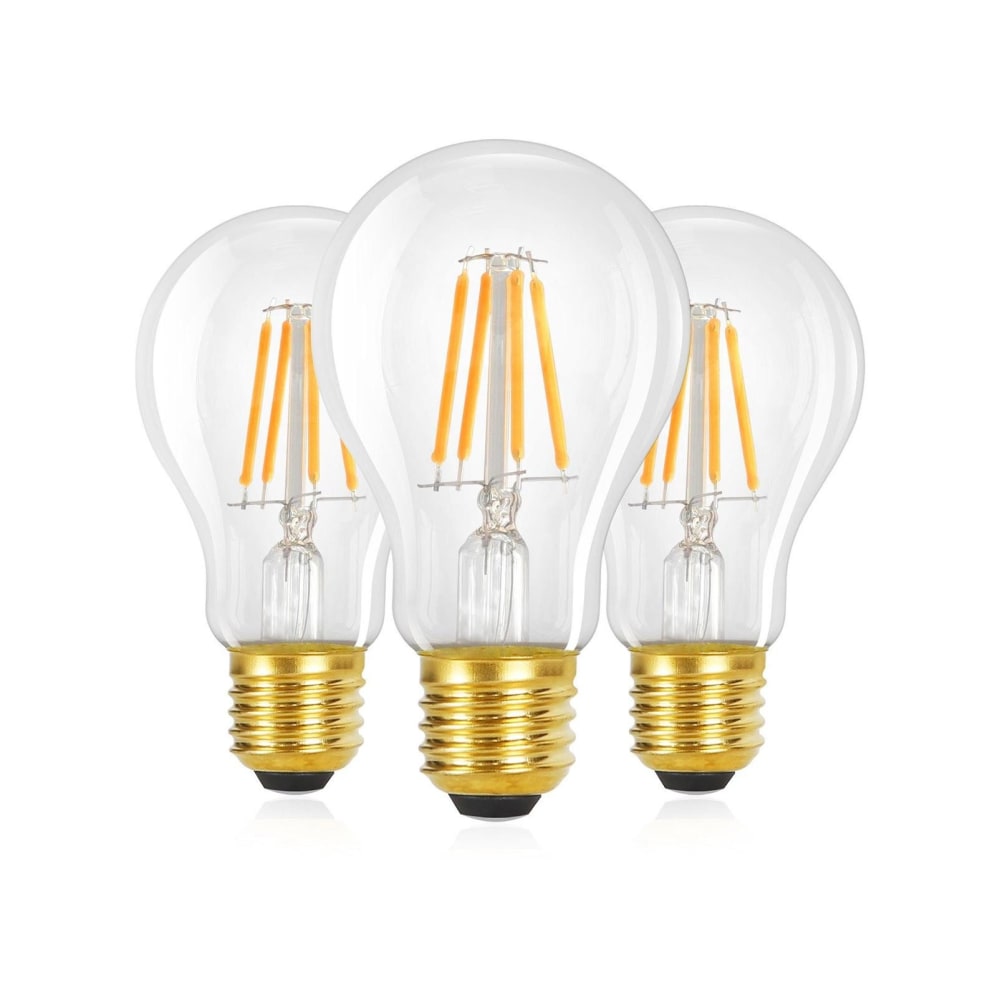 rega - bombilla led de vidrio transparente 6 cm e27 max 4 w