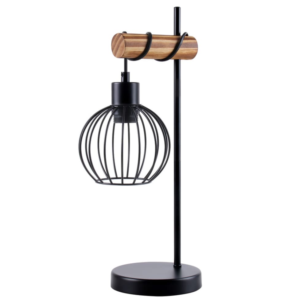 Dodge - lampe de table en métal, coloris noir, l 20 cm, max. 25 w