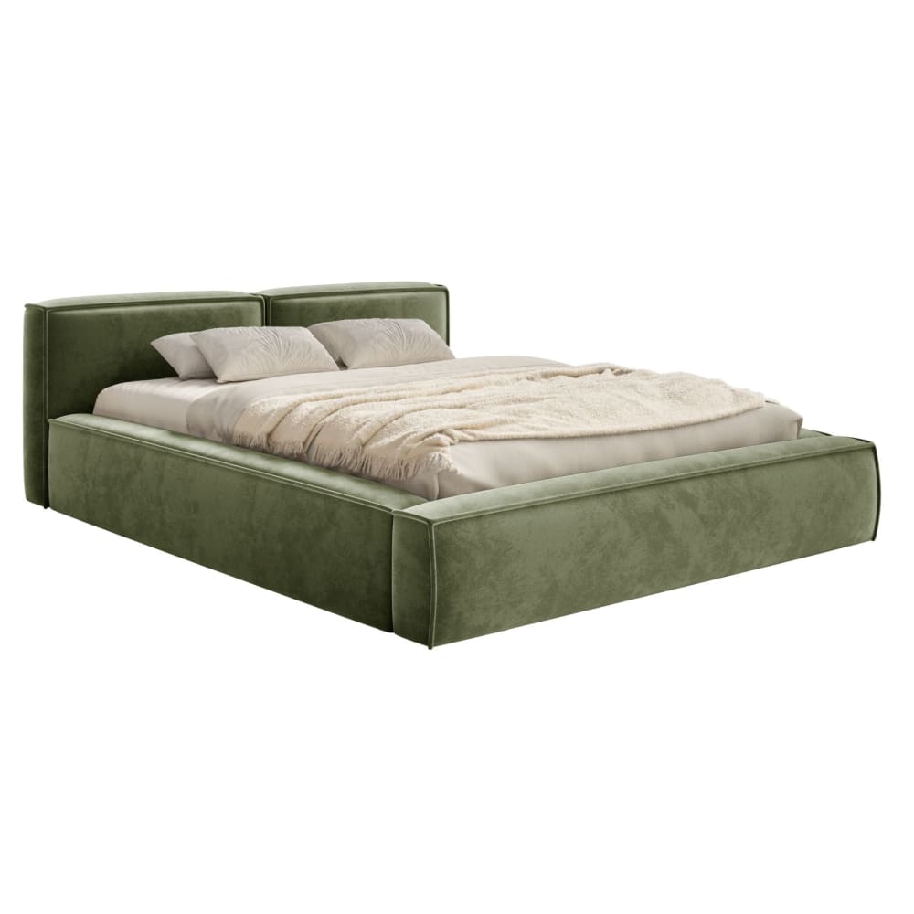 Lit coffre 180 x 200 - olive