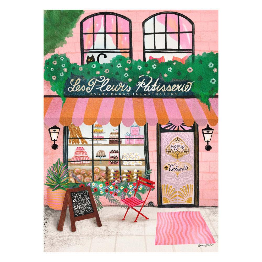 Affiche ''Bake Shop Front'' sans cadre - 50 x 70 cm