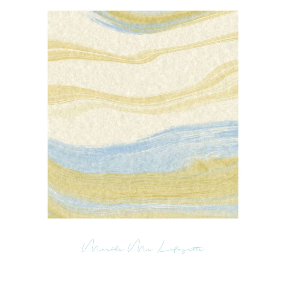 Affiche ''Marble Me Lafayette'' sans cadre - 50 x 70 cm