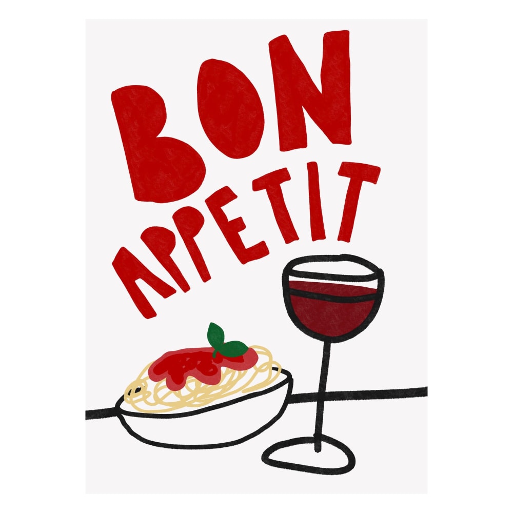 Affiche ''Delicious Moment'' sans cadre - 30 x 40 cm