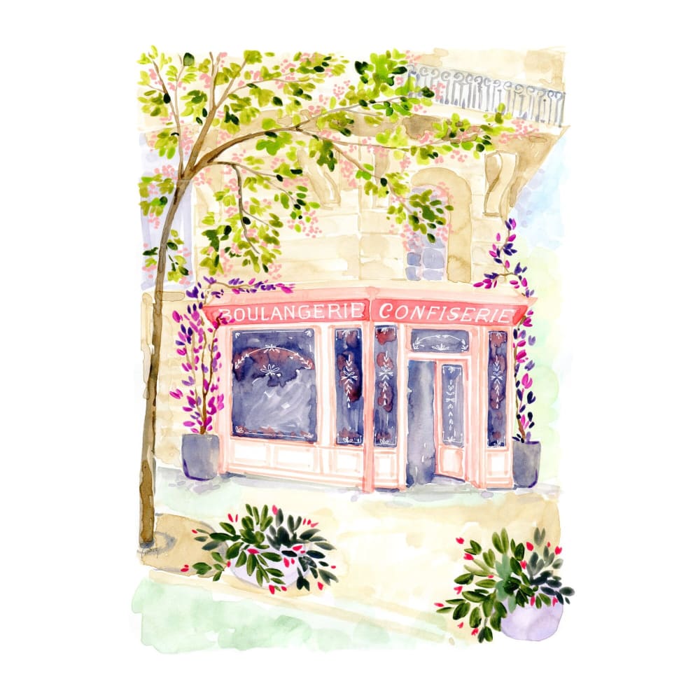 Affiche ''Naive Paris boulangerie'' sans cadre - 30 x 40 cm