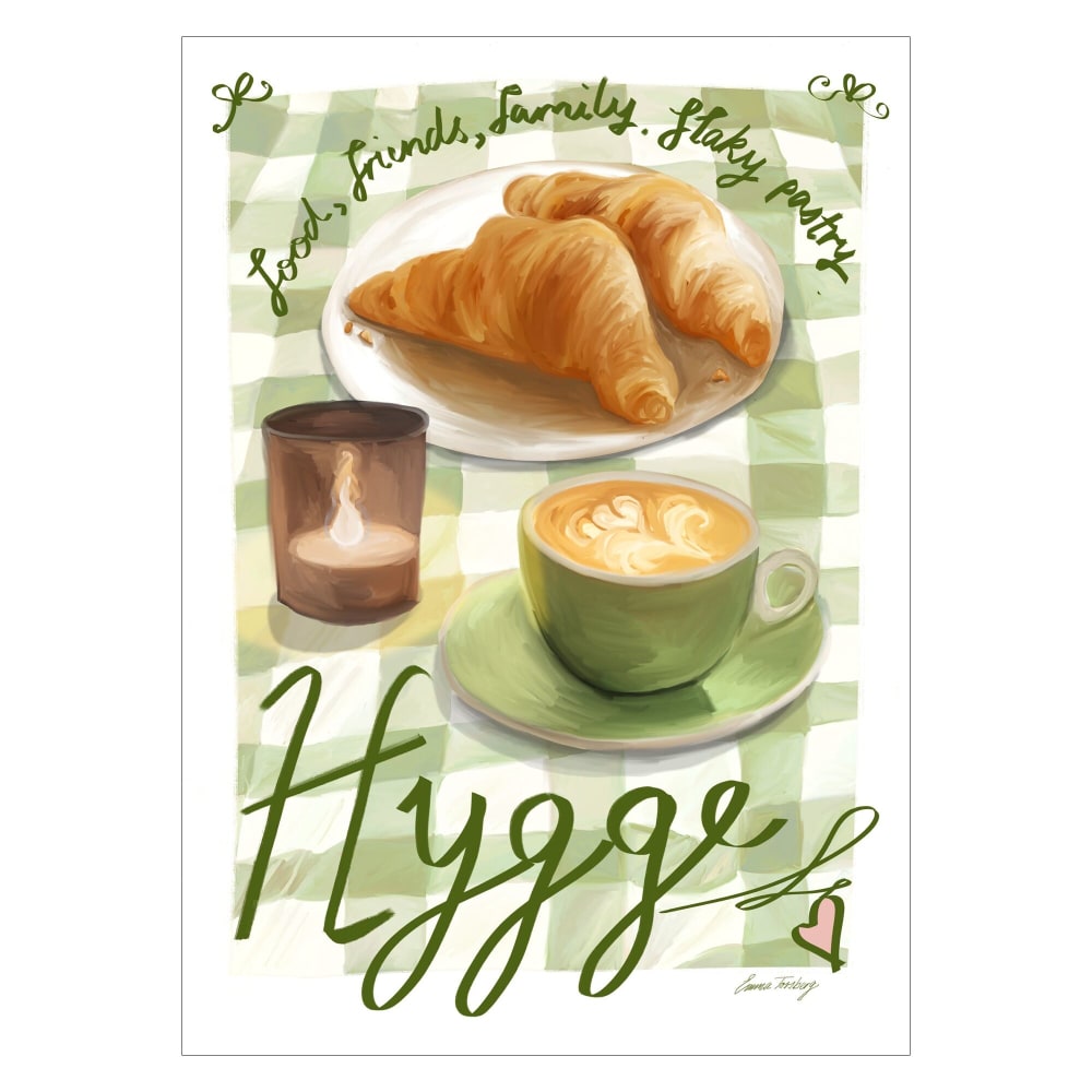 Affiche ''Hygge'' sans cadre - 50 x 70 cm